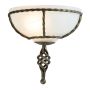 Elstead Lighting PEMBROKE PB-WU-BLK-GOLD Aplique de perete 1x60W/E27