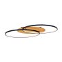 Italux Poraso PLF-93439-24W-WO Lustră de tavan 2x24W/LED 3000K 920lm IP20