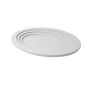 Light Prestige Alune LP-3009/1C WH oval Lustră de tavan 1x48W/LED 3000K|4000K|6000K 5968lm IP20