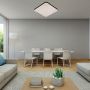 Light Prestige Babilon LP-335/1C S 4BK square Lustră de tavan 1x18W/LED 4000K IP20