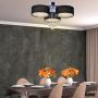 Light Prestige Gambela LP-991/3C BK Lampă de tavan 3x60W/E27 IP20