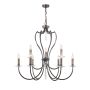 Elstead Lighting PIMLICO PM9-DB Candelabru 9x60W/E14