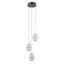 Italux Alani PND-34375-3-BK Lampă cu pendul 3x15W/LED 3000K 1170lm IP20