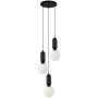 Italux ALDEVA PND-02340-3S-BK Lampă cu pendul 3x40W/E27 IP20