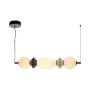 Italux Balos PND-94921-3A-BK Lampă cu pendul 1x14W/LED 3000K 1600lm IP20