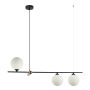 Italux BARLETTA PND-76540-3-BK Lampă cu pendul 3x25W/G9 IP20