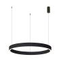 Italux Brasco PND-56215-080RPP-BK-3KS4K-TRDIMM Lampă cu pendul 1x60W/LED 3000K|4000K 4500lm IP20