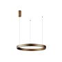 Italux Brasco PND-56215D-060RPP-GD-3KS4K-TRDIMM Lampă cu pendul 2x60W/LED 3000K|4000K 4500lm IP20