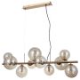 Italux CANELLO PND-406007-10-HBR Lampă cu pendul 10x5W/G9 IP20