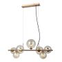 Italux CANELLO PND-406007-7-HBR Lampă cu pendul 7x5W/G9 IP20