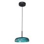 Italux Colle PND-48529-BK-BLU Lampă cu pendul 1x12W/LED 3000K 1500lm IP20