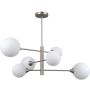 Italux EVORA PND-55342-6-SN Lampă de tavan 6x5W/G9 IP20