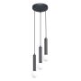 Italux Filano PND-33574-3-BK Lampă cu pendul 3x5W/G9 IP20