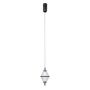 Italux Fuente PND-34395-1-BK Lampă cu pendul 1x5W/LED 3000K 422lm IP20