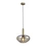 Italux Gater PND-23541A-1-GD-CH Lampă cu pendul 1x40W/E27 IP20