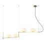 Italux KERNIO PND-357784-BRO+W Lampă cu pendul 4x25W/G9 IP20