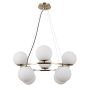 Italux LAROSA PND-33453-4-4-ABR Lampă cu pendul 8x5W/E27 IP20