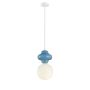 Italux Latera PND-94331-1L-BLU Lampă cu pendul 1x40W/E14 IP20
