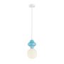 Italux Latera PND-94331-1S-BLU Lampă cu pendul 1x40W/E14 IP20