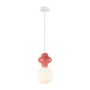 Italux Latera PND-94331-1S-RED Lampă cu pendul 1x40W/E14 IP20