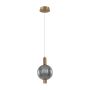 Italux Lenti PND-83631-1-BRO-SG Lampă cu pendul 1x7W/LED 3000K 310lm IP20