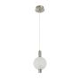 Italux Lenti PND-83631-1-SC-WH Lampă cu pendul 1x7W/LED 3000K 595lm IP20