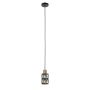 Italux Menfi PND-44236-1-BK-GD Lampă cu pendul 1x40W/E27 IP20