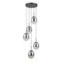 Italux Meolo PND-40825-5-BK Lampă cu pendul 5x40W/E14 IP20