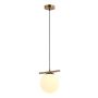Italux MERSETA PND-463321L-BRO+W Lampă cu pendul 1x40W/E14 IP20