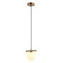 Italux MERSETA PND-463321S-BRO+W Lampă cu pendul 1x25W/G9 IP20