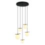 Italux MERSETA PND-463325A-BRO+W Lampă cu pendul 3xE14 40W|2xG9 25W IP20