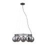 Italux Molite PND-1098-5R-BK Lampă cu pendul 5x5W/G9 IP20