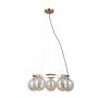 Italux Molite PND-1098-5R-HB Lampă cu pendul 5x5W/G9 IP20