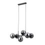 Italux Molite PND-1098-6-BK Lampă cu pendul 6x40W/E14 IP20