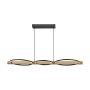 Italux Natano PND-55362-40W-WO Lampă cu pendul 3x38W/LED 3000K 1600lm IP20