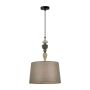 Italux Nerom PND-22374A-BK Lampă cu pendul 1x60W/E27 IP20