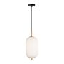 Italux Olmeto PND-28798-1-GD-WH Lampă cu pendul 1x40W/E27 IP20