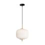 Italux Olmeto PND-28798A-1-GD-WH Lampă cu pendul 1x40W/E27 IP20