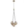 Italux PERLOS PND-54456-5-HB-AMB Lampă cu pendul 5x5W/G9 IP20