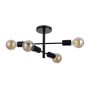 Italux PIANSI PND-4025-4-BL Lampă cu pendul 4x40W/E27 IP20