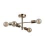 Italux PIANSI PND-4025-4-HBR Lampă cu pendul 4x40W/E27 IP20