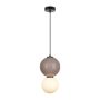 Italux Pieve PND-95221-1M-BR Lampă cu pendul 1x6W/LED 3000K 801lm IP20
