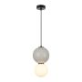 Italux Pieve PND-95221-1M-GR Lampă cu pendul 1x6W/LED 3000K 801lm IP20