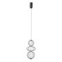 Italux Rabel PND-344221-3V-BK Lampă cu pendul 3x10W/LED 3000K 713lm IP20