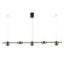 Italux REMDAL PND-16374-5-BK-4K Lampă cu pendul 30W/LED 4000K 2300LM IP20