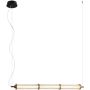 Italux Sanpo PND-26384-3-GD-CL Lampă cu pendul 1x9W/LED 3000K 780lm IP20