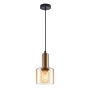 Italux SANTIA PND-65342-1-BRO+AMB Lampă cu pendul 1x40W/E27 IP20