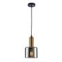 Italux SANTIA PND-65342-1-BRO+SG Lampă cu pendul 1x40W/E27 IP20