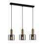 Italux SANTIA PND-65342-3-BRO+SG Lampă cu pendul 3x40W/E27 IP20