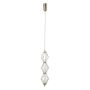 Italux Sevil PND-34403-3V-HBR Lampă cu pendul 3x15W/LED 3000K 1068lm IP20